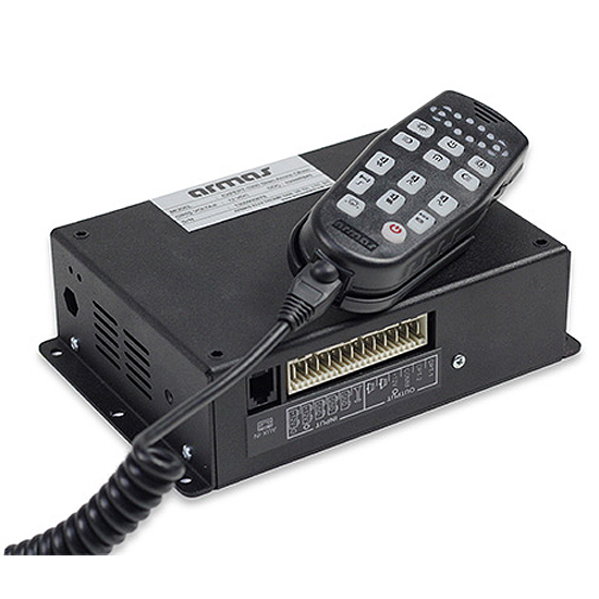 Siren & PA with Lightbar Control EXPERT-100