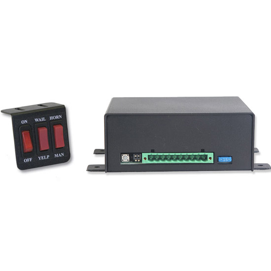 Model LCS653 Siren Undercover W/Aux Switches 100 Watt LCS653
