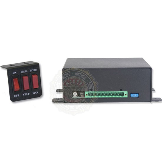 Model LCS653 Siren Undercover W/Aux Switches 100 Watt LCS653
