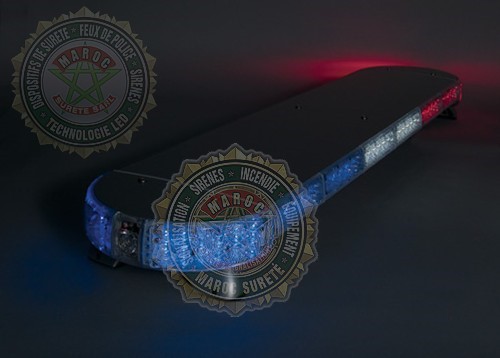 Pinnacle Color Lens 48" LED Lightbar installed with Fixed Mount Brackets EPK900